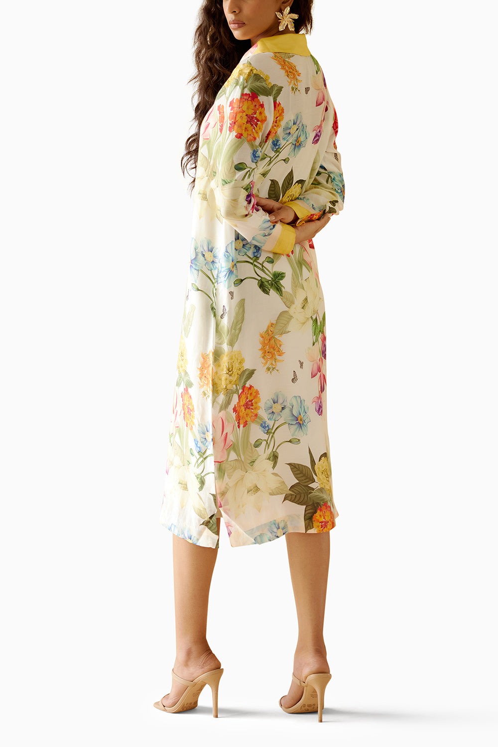 Home Garden Shirt Dress