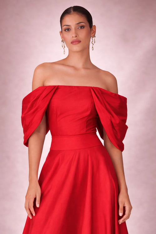 Red Mira Top