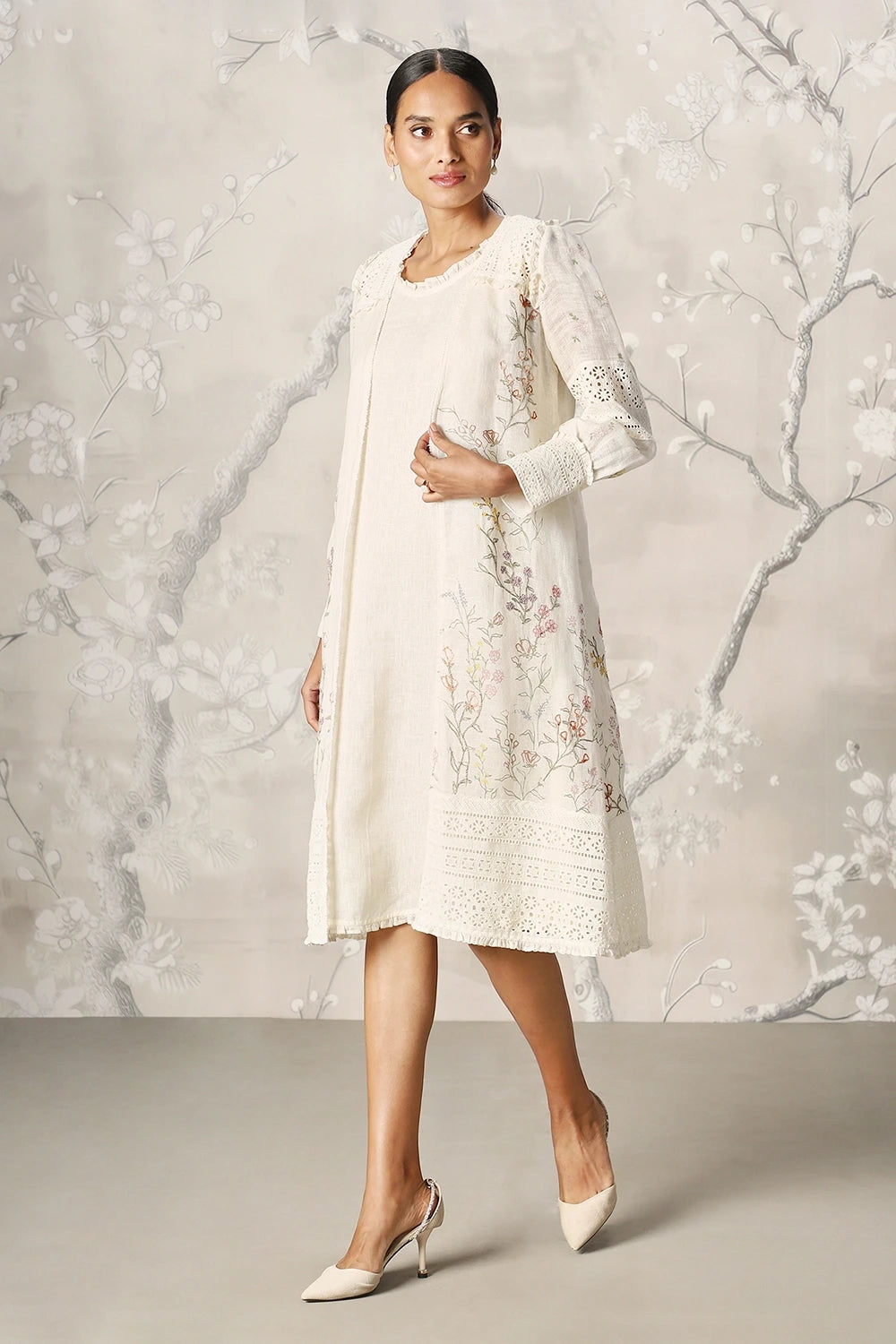 Walk in the Clouds Off White Jacket and Sloane