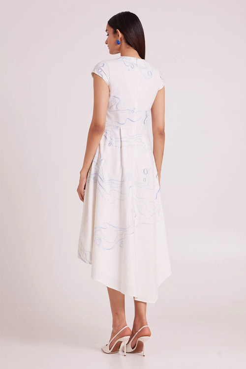 Perito Drift Midi Dress