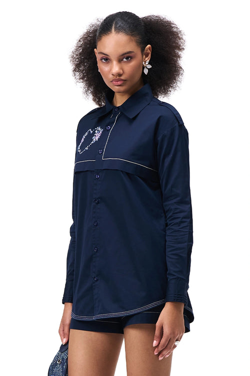 Allmine Navy Shirt