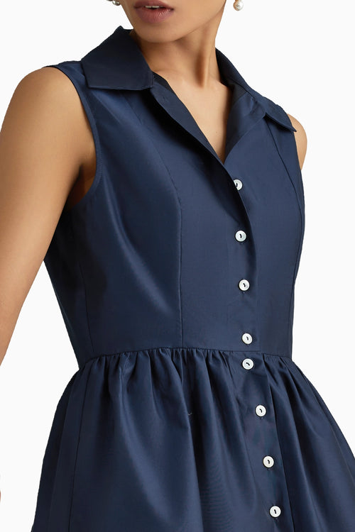 Navy Blue Tennis Top