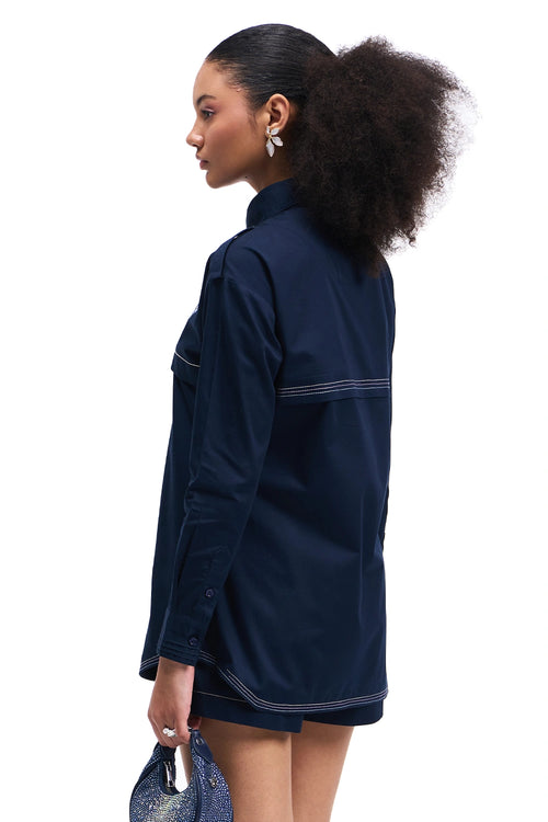 Allmine Navy Shirt