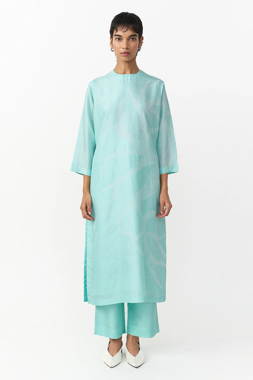 Lumo Monsoon Blue Kurta