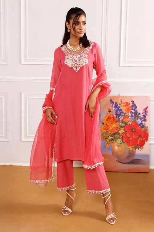 Noor Mustard Suit Set