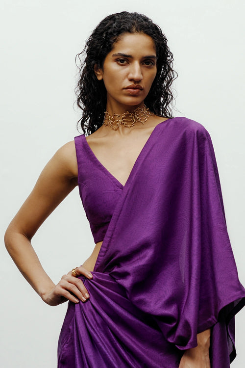 Purple Milly Blouse