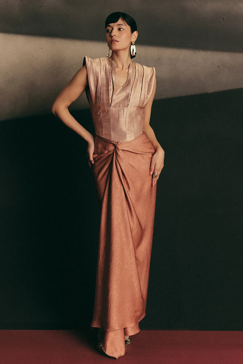 Copper Bastion Corset And Ora Skirt