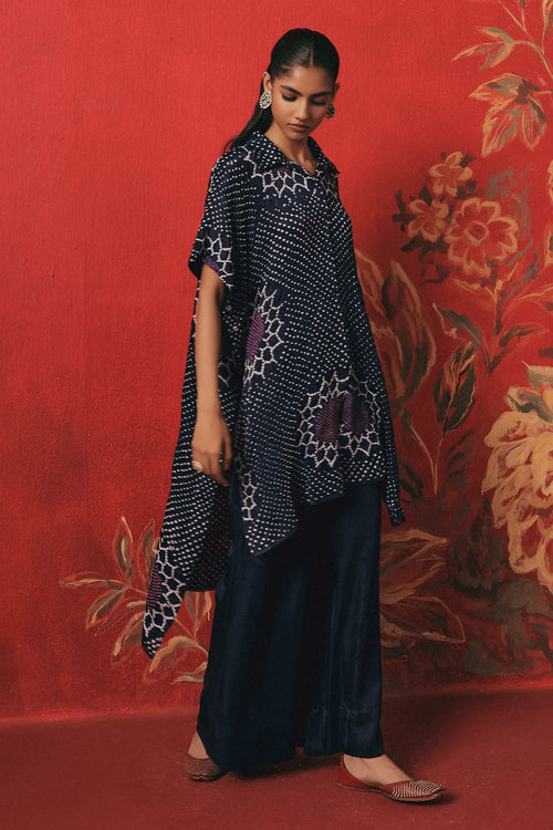 Indigo Wide-Hem Palazzo