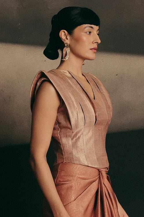 Copper Bastion Corset Top