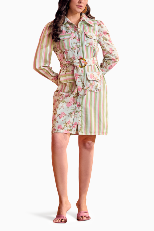 French Riviera Shirt Dress