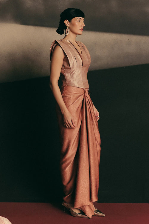 Copper Bastion Corset And Ora Skirt