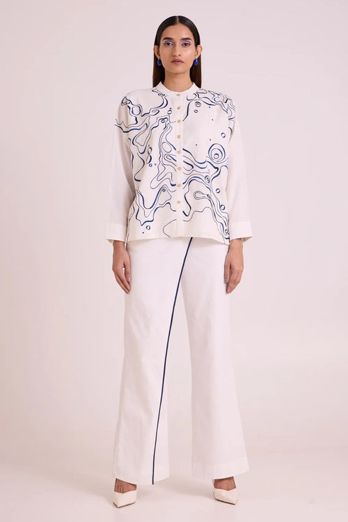 Baringo Meander Top With Pant Set