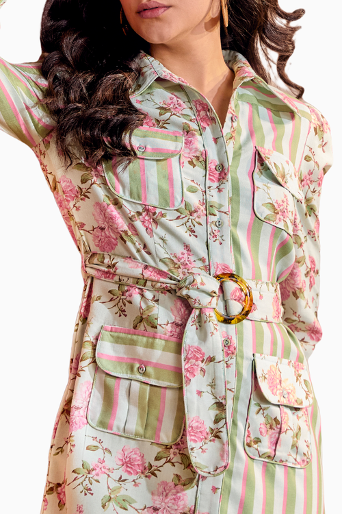 French Riviera Shirt Dress