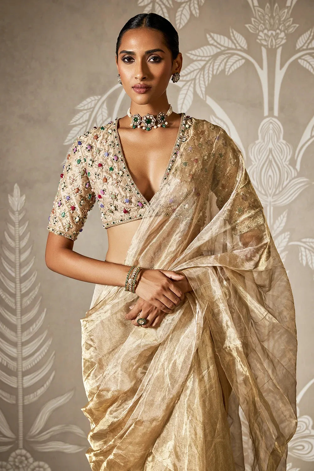 Nayantara Saree Set