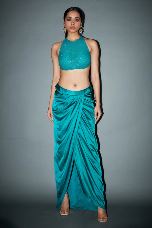 Sabrinna Blue Co-ord Set