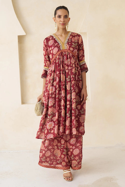 Laya Sharara Set with Dupatta