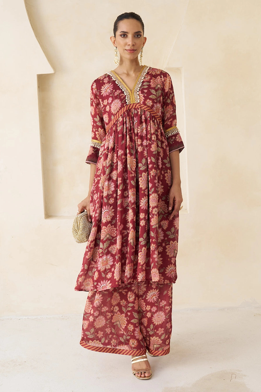 Laya Sharara Set with Dupatta