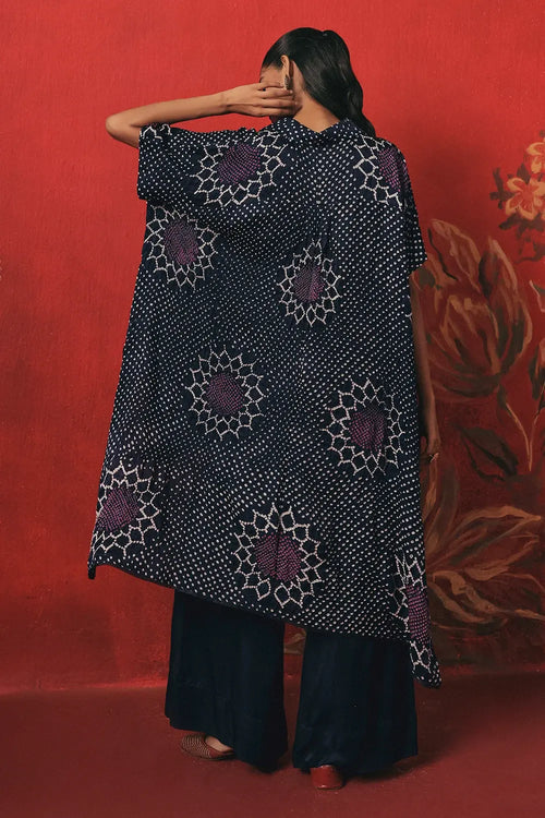 Indigo Wide-Hem Palazzo