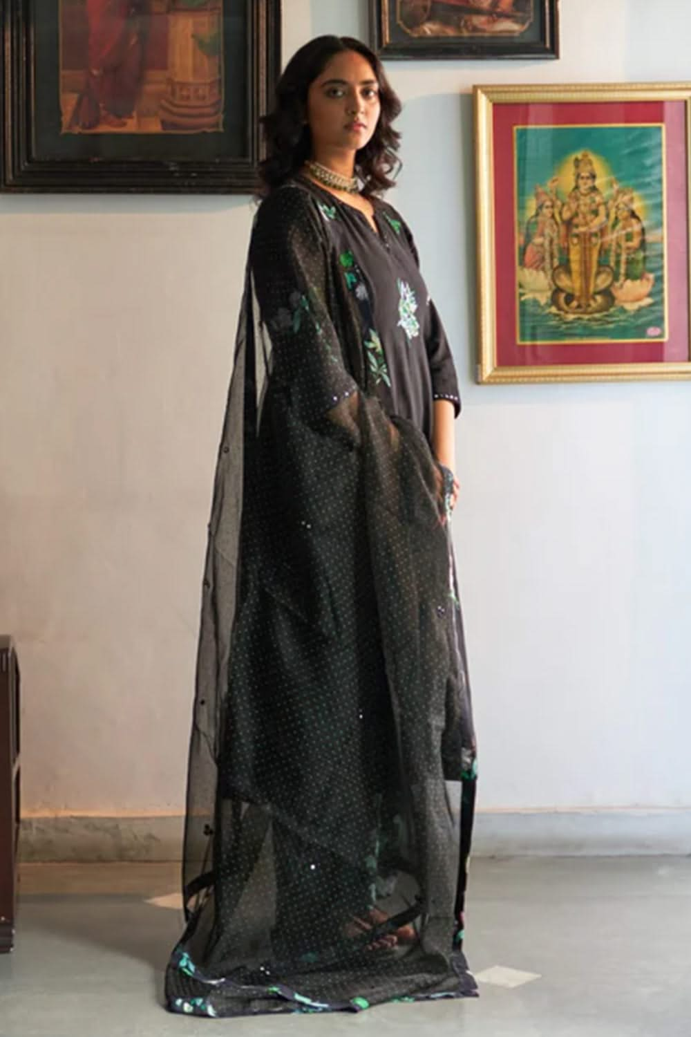 Raat Ki Rani Kurta Set