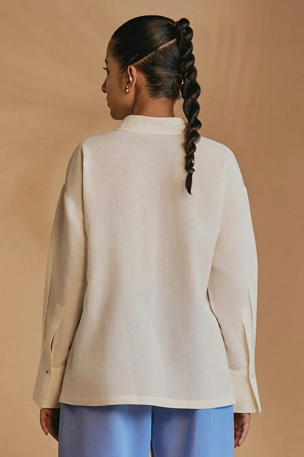 Ivory Blue Reverie Shirt