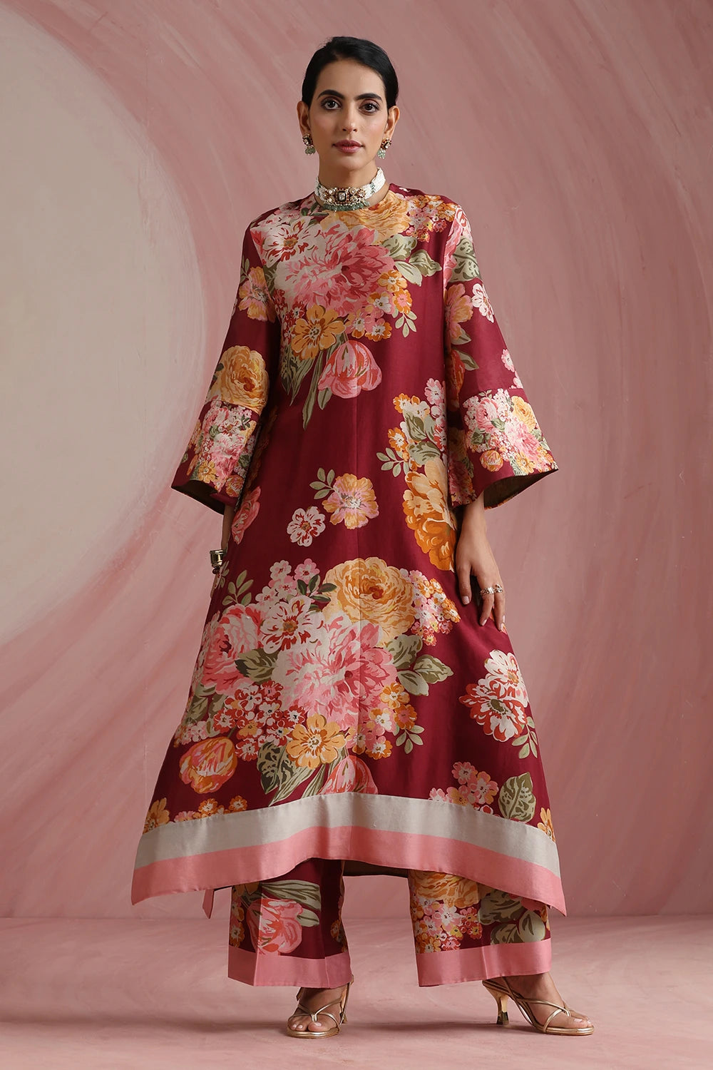 The Maharani Bagh  Kurta Set
