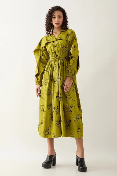 Aston Leaf Dress
