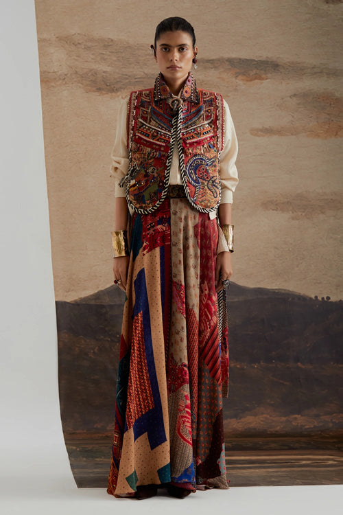 Multi Zuri Gilet Set
