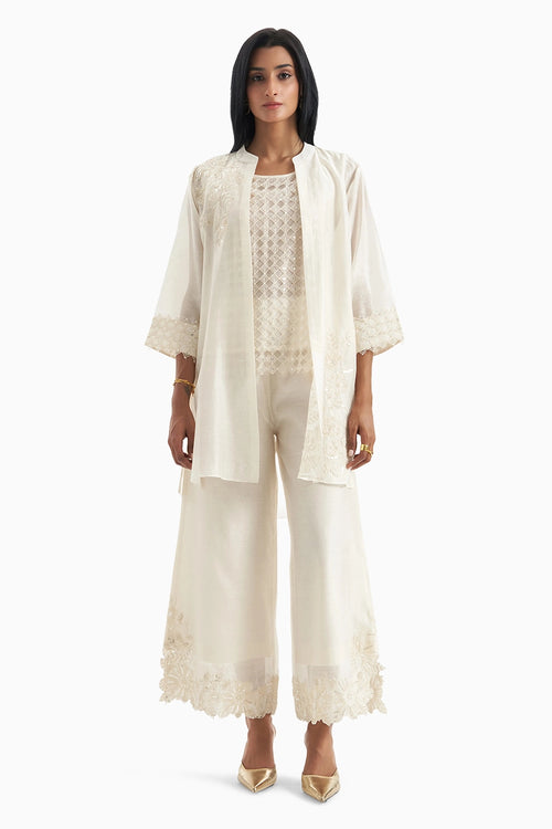 Ivory Grace Layered Co-ord Set
