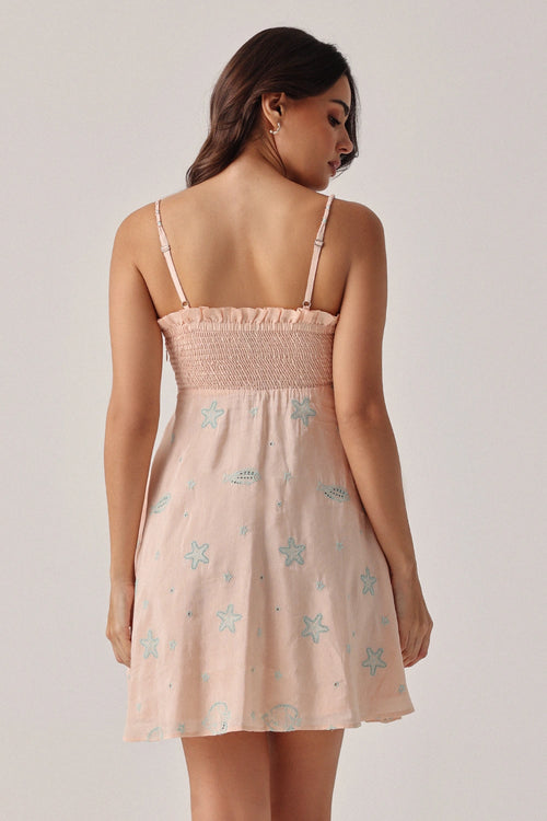 Peach Isles Nora Mini Dress