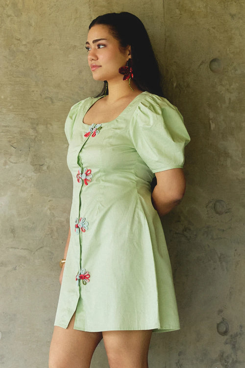 Clover Green Dress