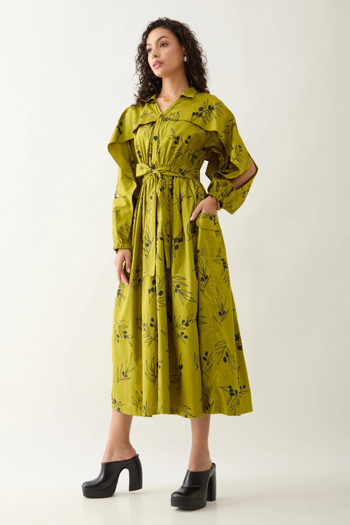 Aston Leaf Dress