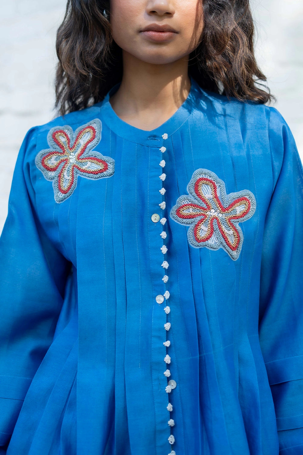 Electric Blue Berlin Shirt