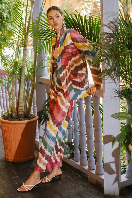 Rainbow Ikat Jacket