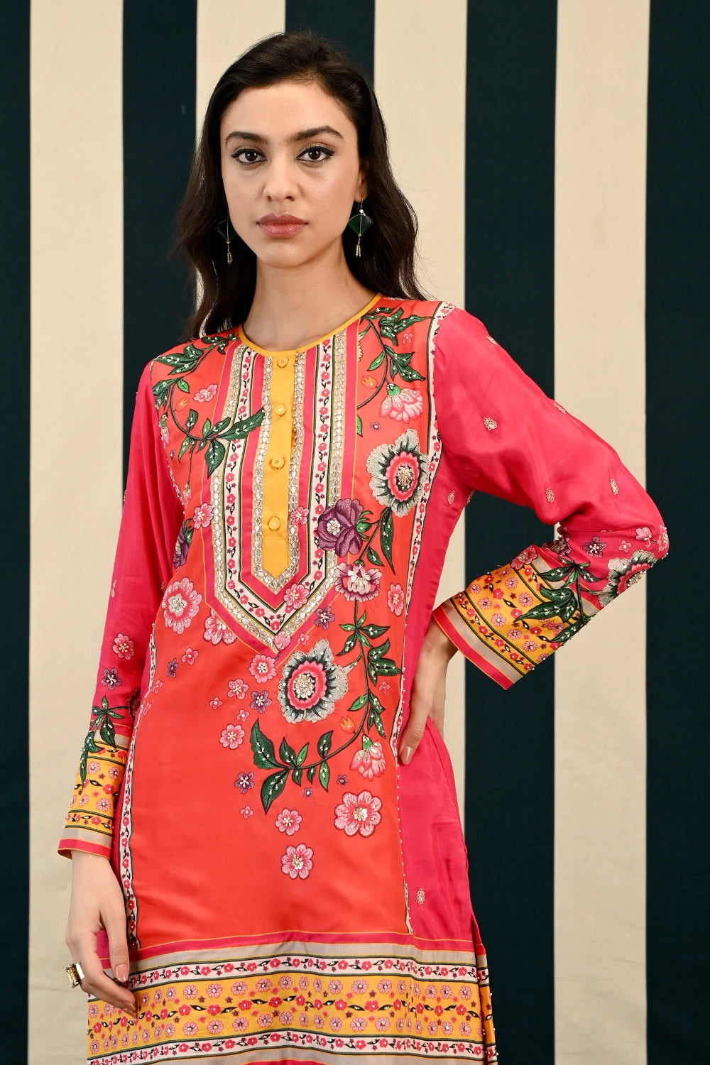 Gulmohar Laila Sharara Set
