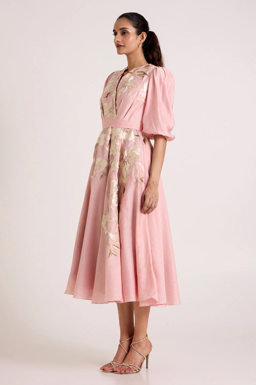 Saira Circular Midi Dress