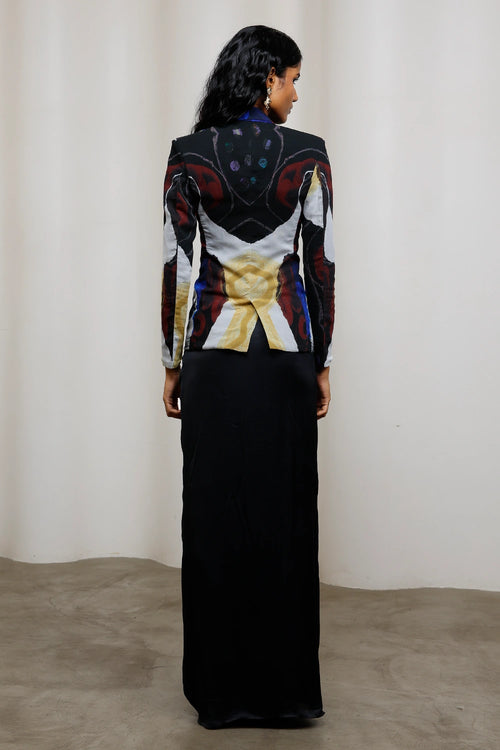 Kiyo Embroidered Blazer Set