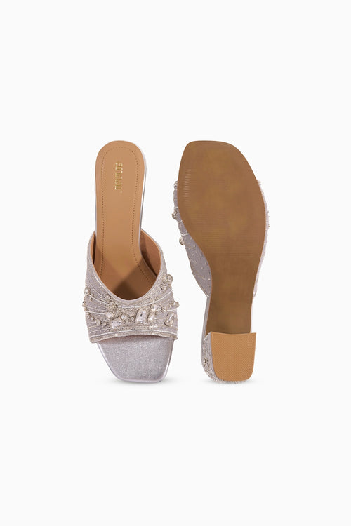 Lady Opalite Block Heels