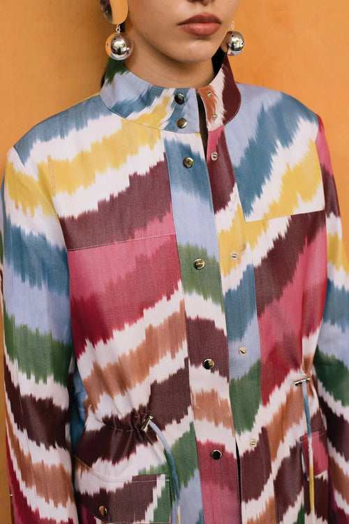 Rainbow Ikat Jacket