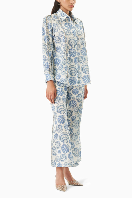Blue Sea Shells Co-ord Set