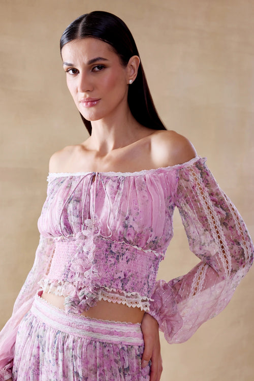 Petal Rhapsody Skirt Set