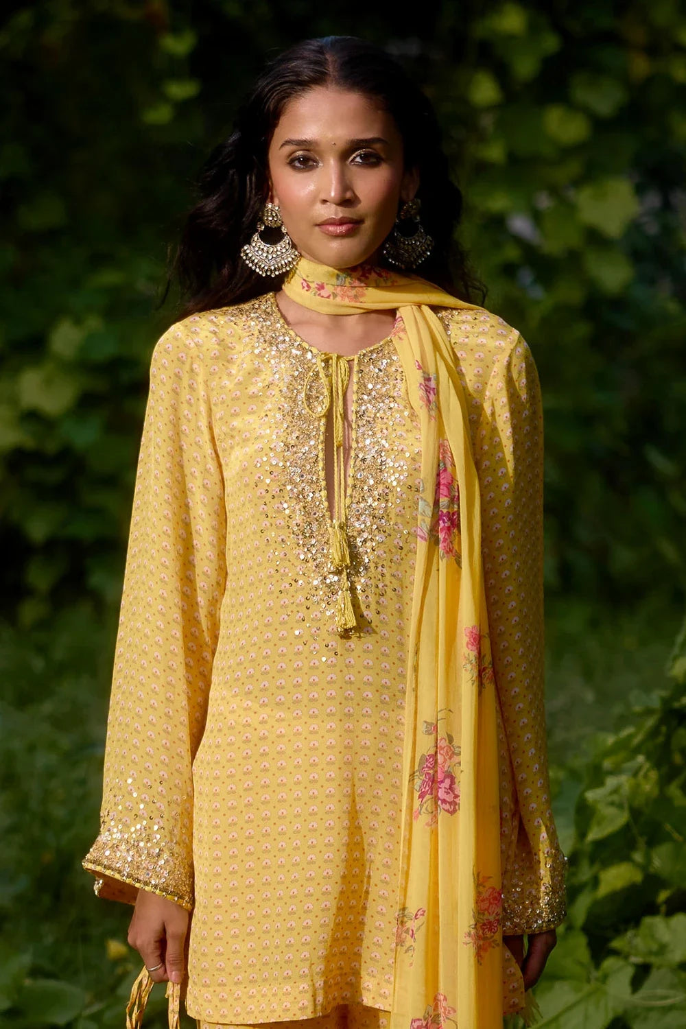 Dilruba Yellow Kurta Set
