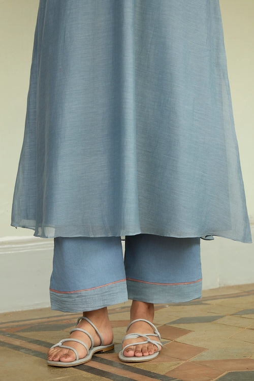 Mist Blue Applique Co-ord Set