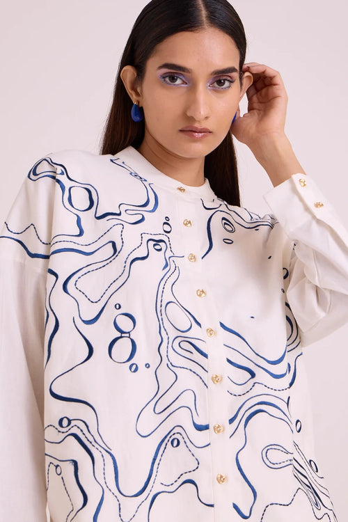 Baringo Meander Top With Pant Set