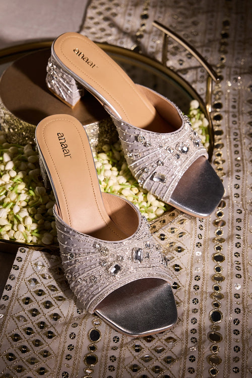 Lady Opalite Block Heels