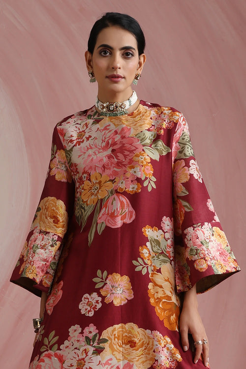 The Maharani Bagh  Kurta Set