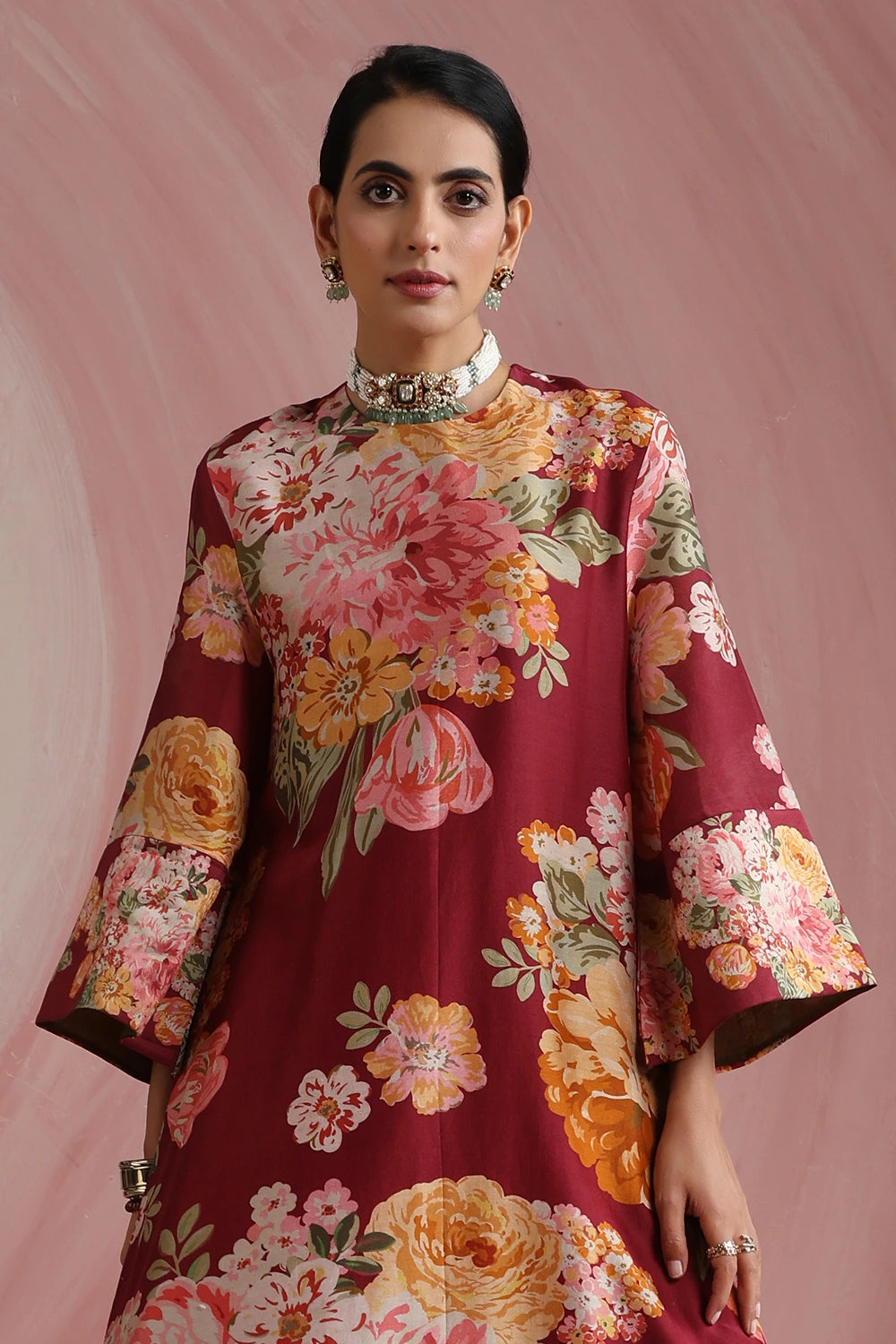 The Maharani Bagh  Kurta Set