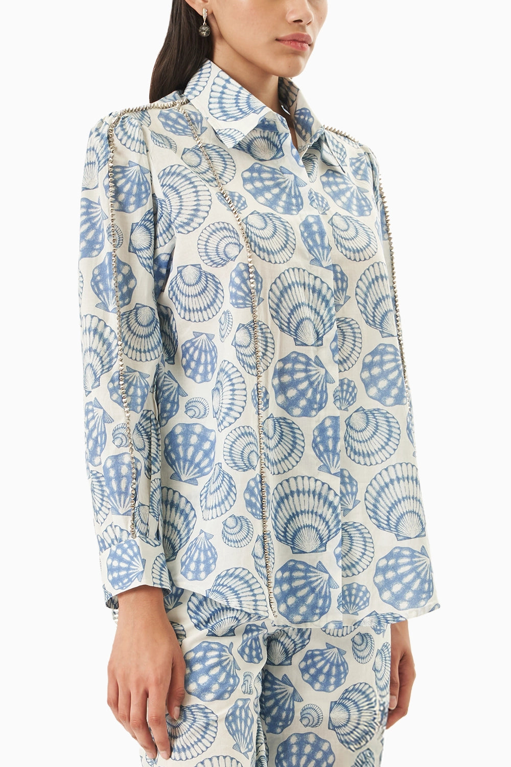 Blue Sea Shells Shirt