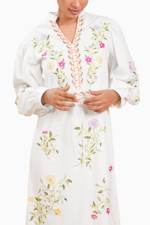 Orchid Whisper Long Dress