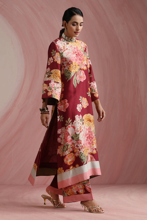 The Maharani Bagh  Kurta Set