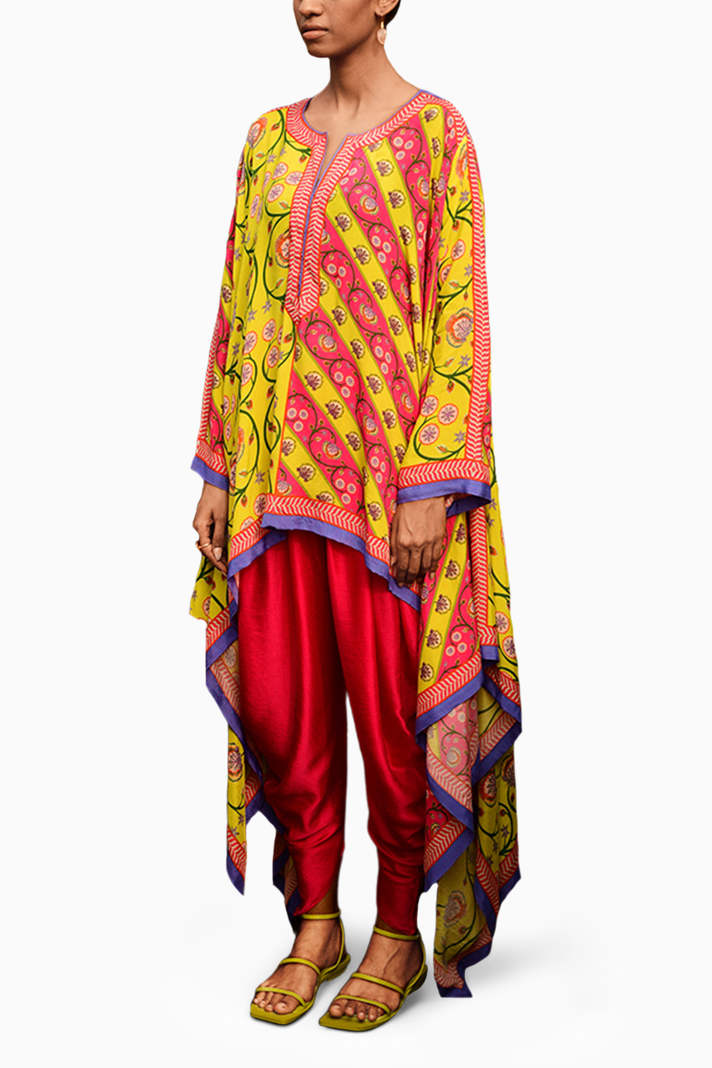 Meera Tunic With Dhoti Pants